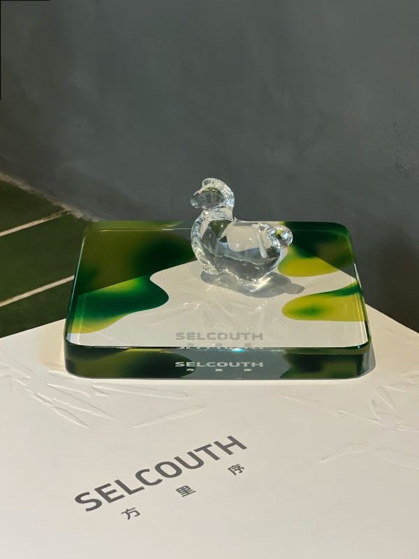 Crystal Incense Holder Corporate Gift