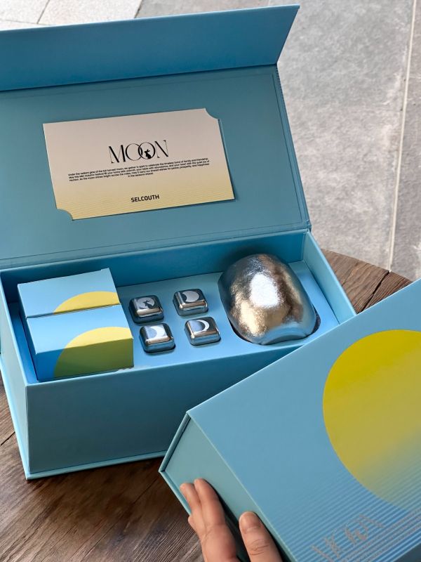  Titanium Cup Gift Box for Mid-Autumn Corporate Gala | 350-Piece Bulk Order Across Asia-Pacific