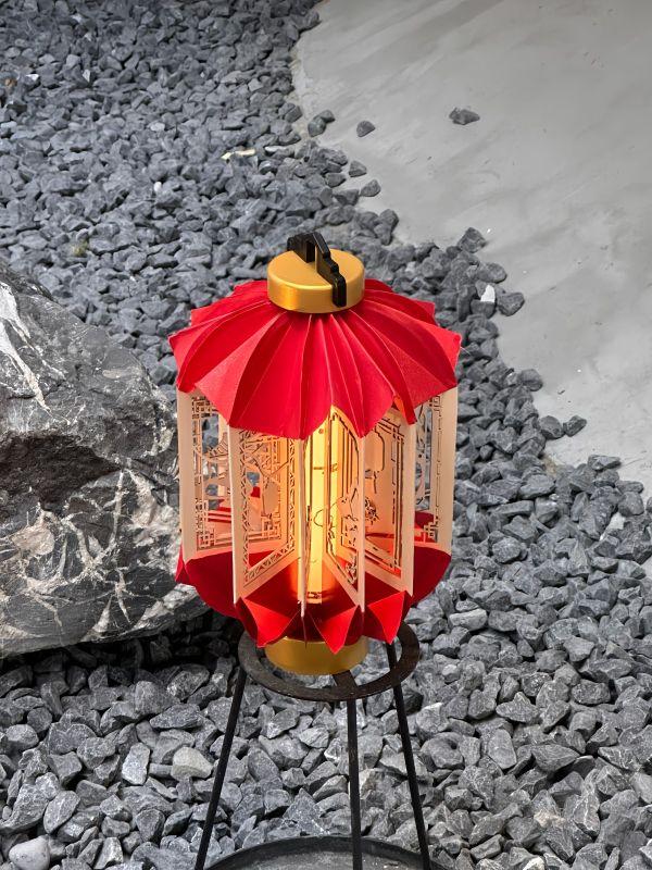 Dragon Phoenix Paper Lantern