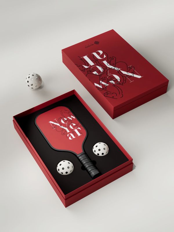  How a Singapore Tech Company Boosted Team Spirit with Custom Red Pickleball Paddle Gifts