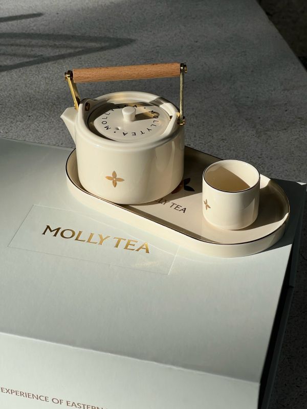 Jasmine White Mini Tea Set Gift