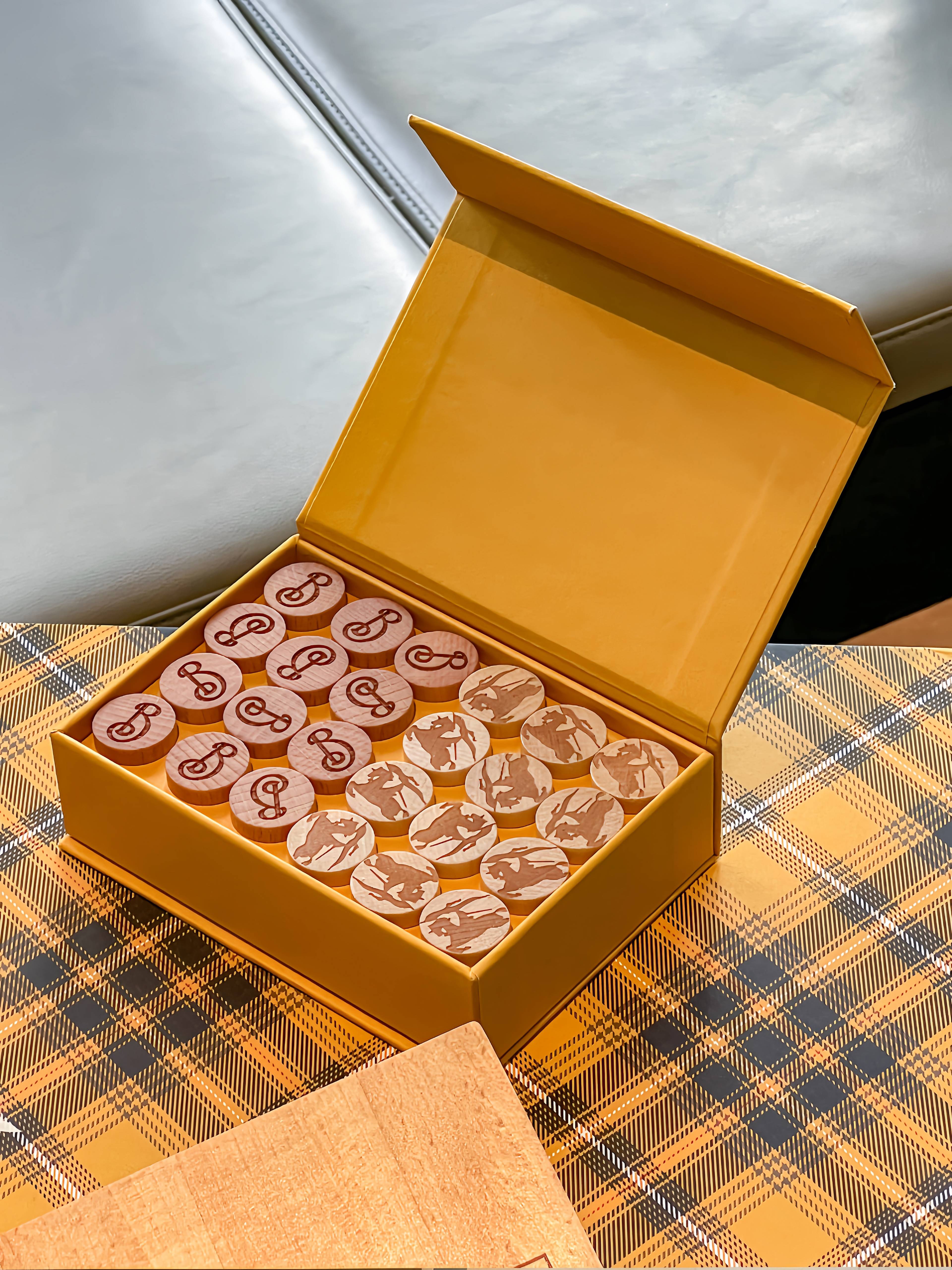 Custom Logo Draughts Hamper