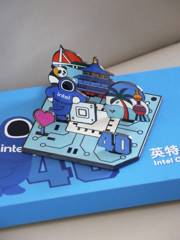 How an Indonesia Tech Company Celebrated 10 Years with Custom 3D Metallic Badge Diorama Gifts