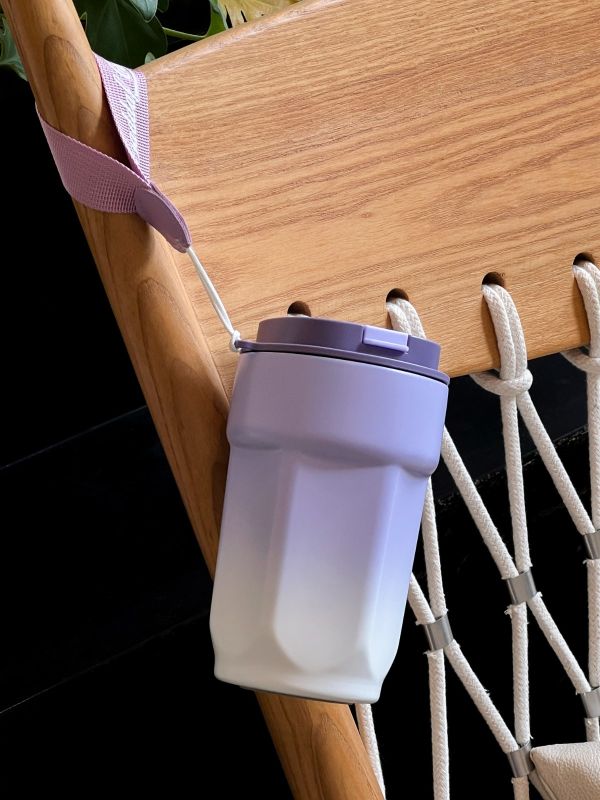 Request Quotation for Gradient Purple Thermal Cup