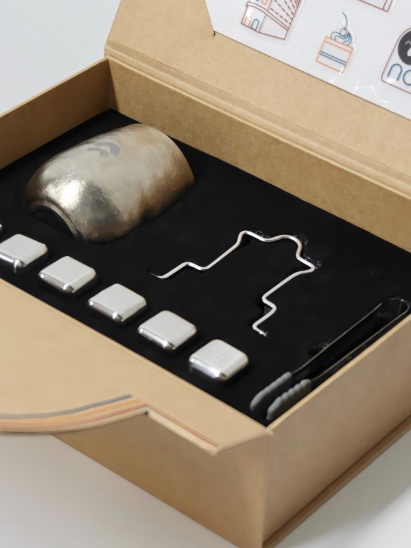Festive Titanium Cup Corporate Hampers