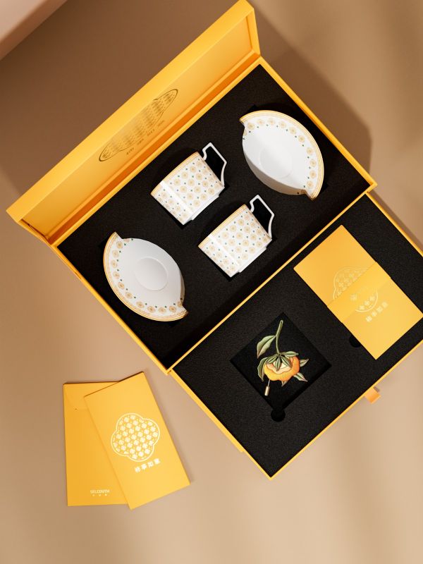Festive Persimmon Blessing Corporate Hampers