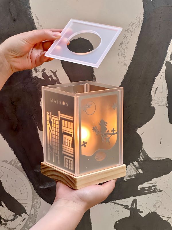 Custom Metal Shadow Hamper