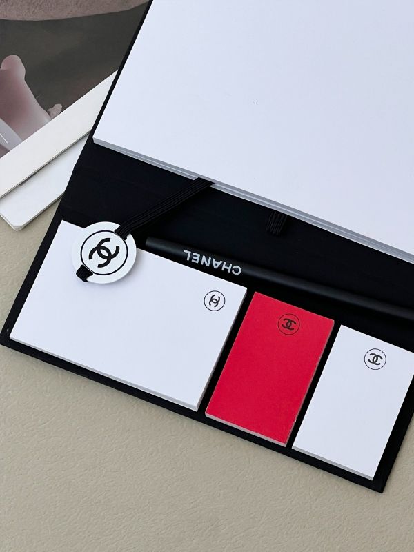 Elegant Black Memo Pad Gift Set