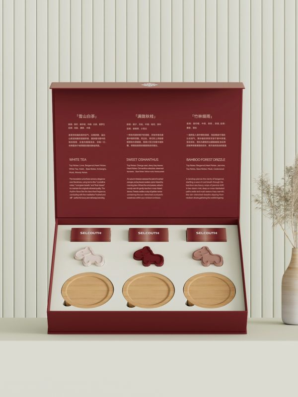 Horse Year Aroma Stone Set