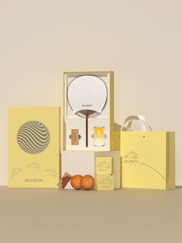 Fan Moon Rubbing Heritage Fan Gift