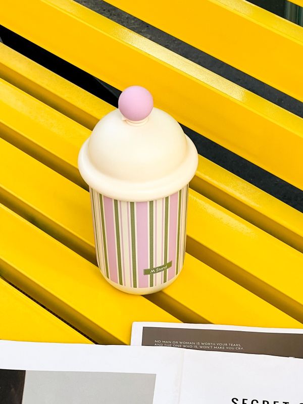 Peach Pink Thermal Bottle