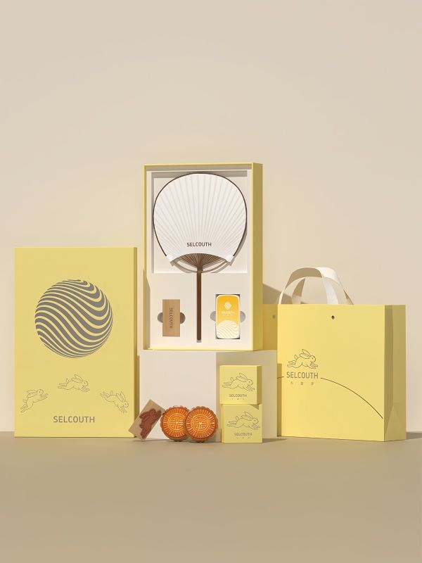 Custom Logo Fan Stamp Gift Box