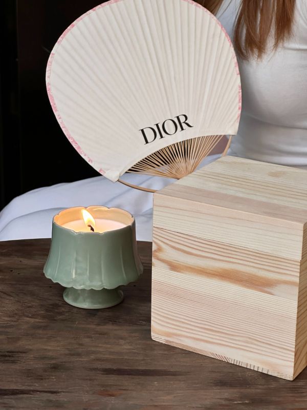 Scented Candle Wooden Box Corporate Gift