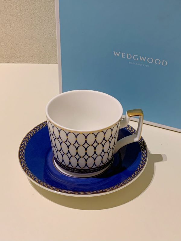 Luxury Midnight Blue Bone China Set for VIP Gifts