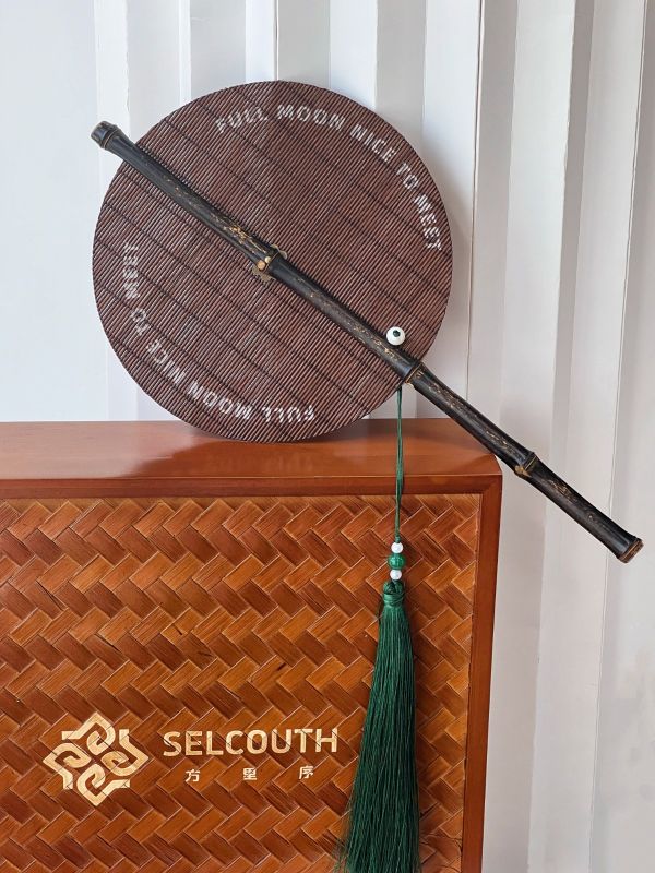 Artisan Bamboo Waist Fan &ndash; Premium Souvenir