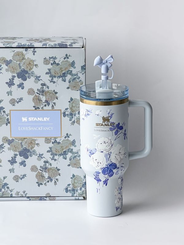 Floral Tumbler Cup Summer Gift Set