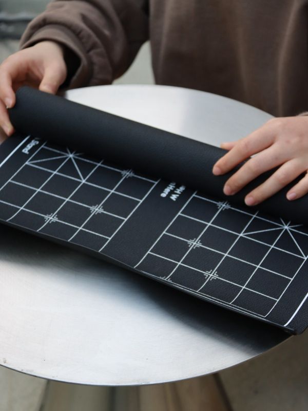 Foldable Leather Chinese Chess Set Gift Box