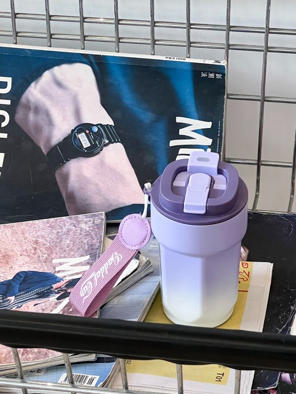 Bulk Order Custom Gradient Purple Cups with Logo