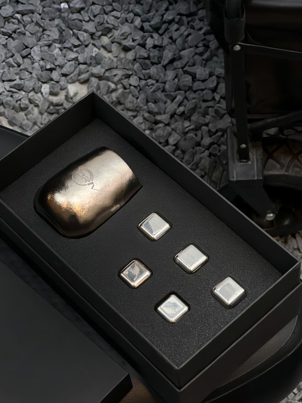 Custom Titanium Business Set