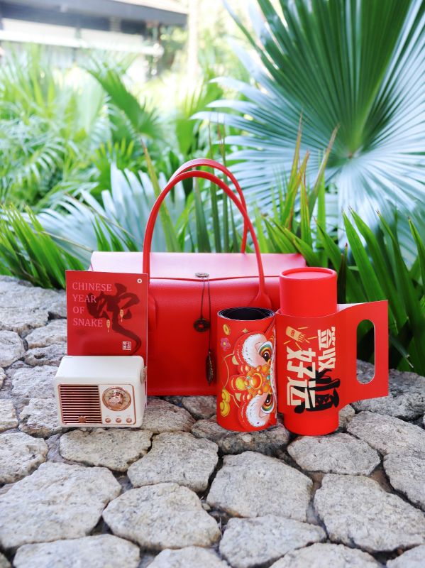  How Red Leather Pouch Gift Set Elevated Brand Image in Singapore