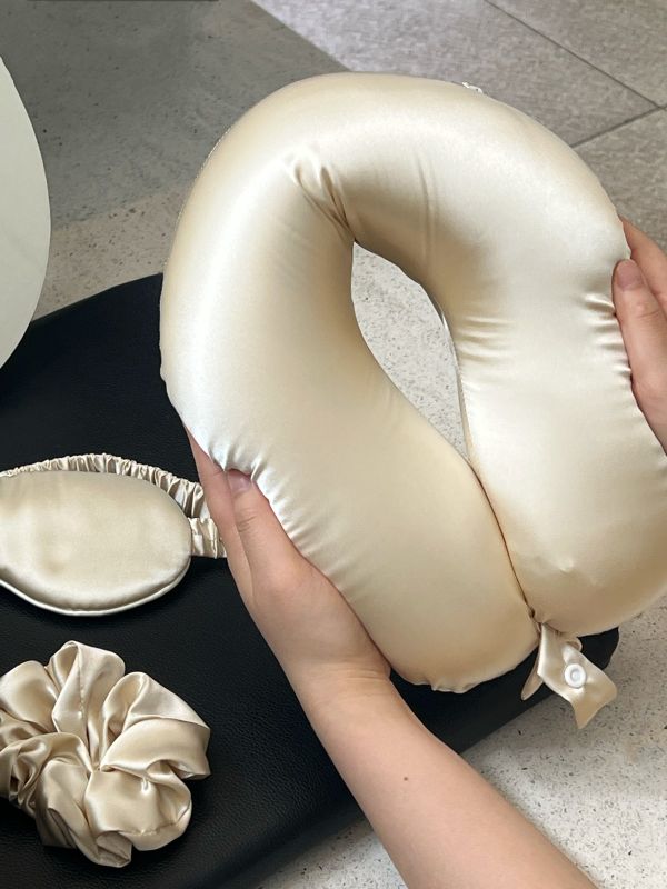 Brocade Silk Pillow Corporate Branding