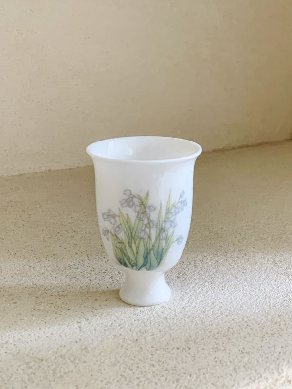 Custom Logo Lily Tea Set