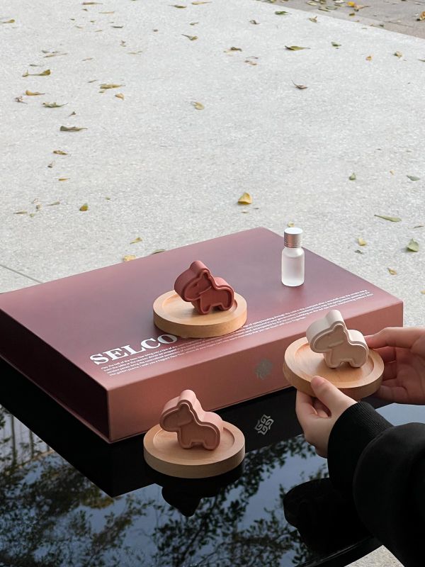 Horse Aroma Stone Gift Set
