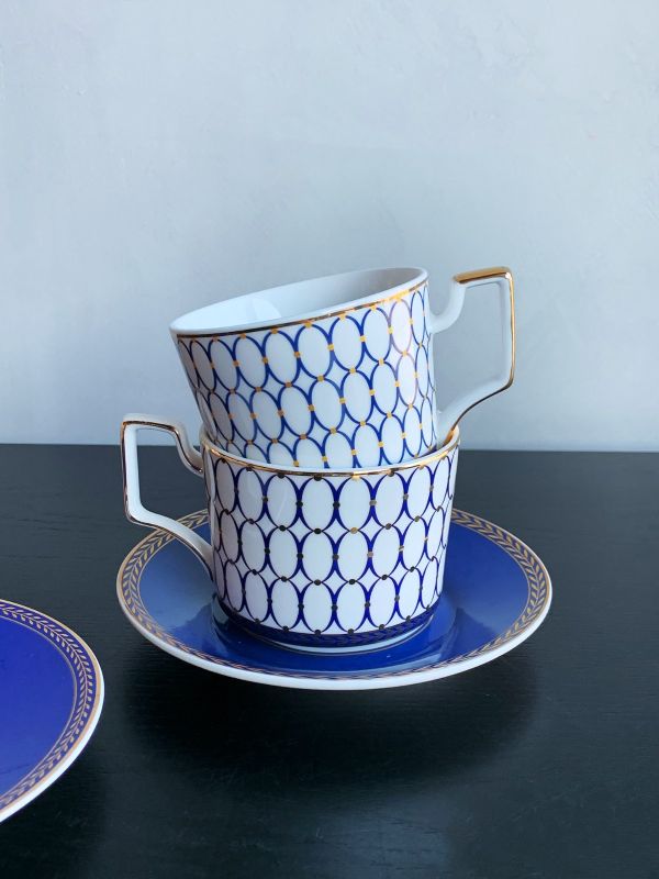 Custom Wedgwood Coffee Set