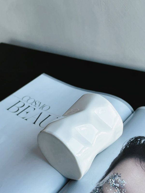 Pleated Bone China Mug Gift