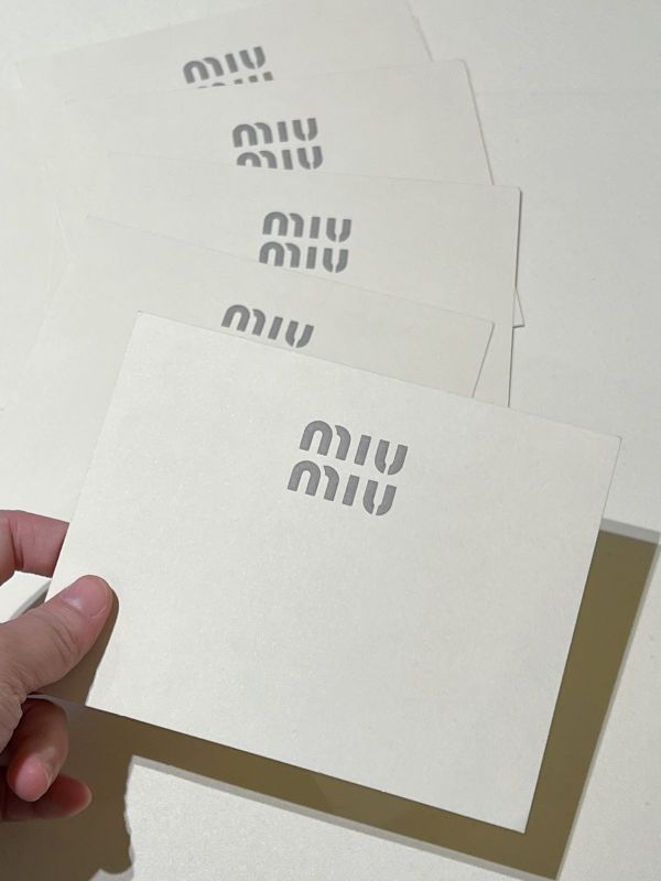 Luxury MIUMIU Wax Seal Hamper