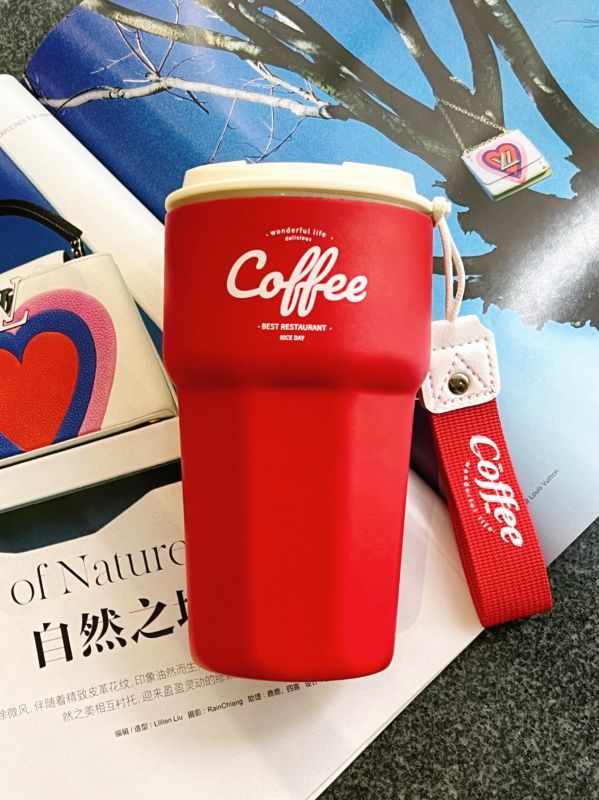 Custom Logo Red Tumbler