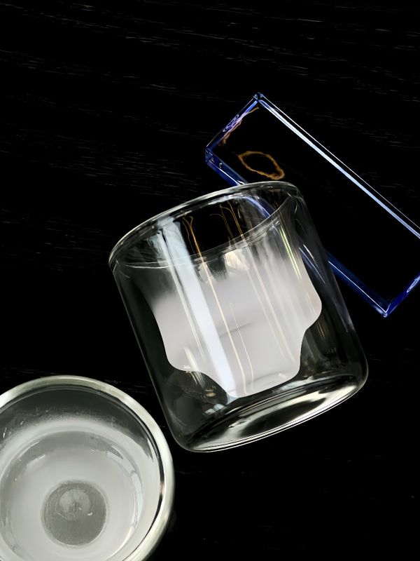 Light Flow Glass Tumbler Custom