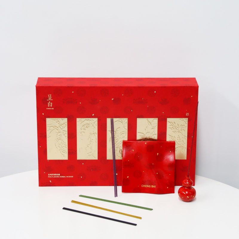  Herbal Incense Gift Box for Global Bank's CNY Client Event &ndash; Custom Engraved Gourd Burner & Bulk Delivery Across Singapore, Malaysia, Thailand