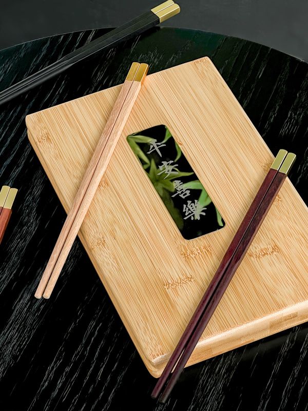 Custom Engraved Chopsticks 3-Step