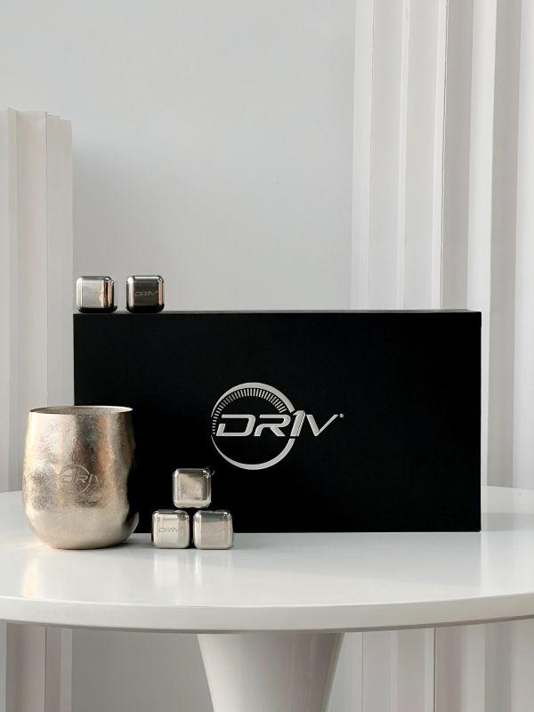 Minimalist Titanium Tumbler Gift Box
