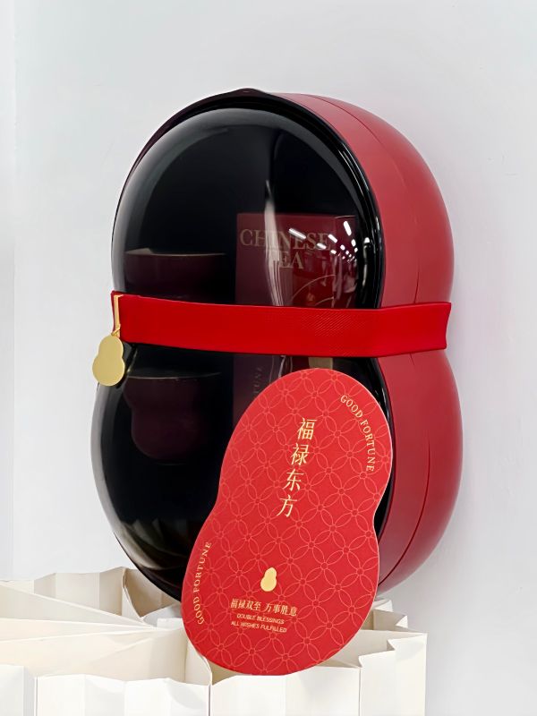  Gourd Tea & Incense Gift Box for Global Bank's Mid-Autumn Client Campaign &ndash; Custom Logo & Bulk Delivery Across Singapore, Malaysia, Thailand