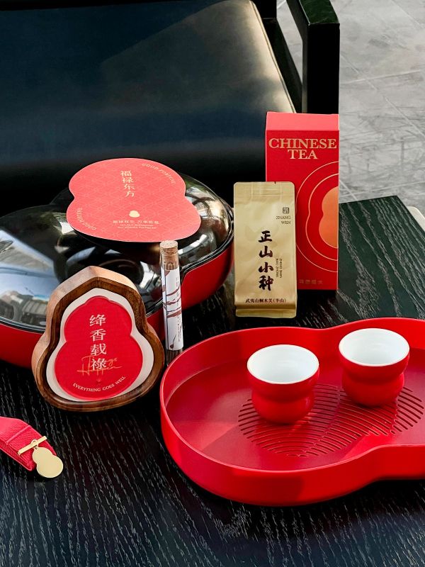 Fortune Gourd Tea Incense Gift Box
