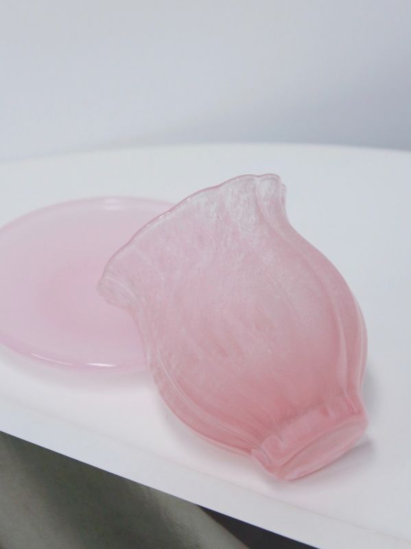 Sourcing Guide Pink Glazed Glass Set