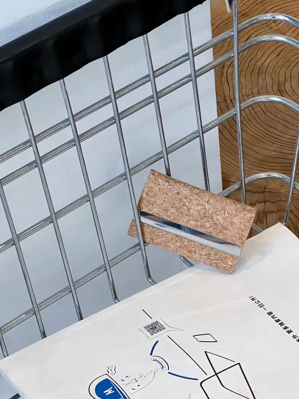 Natural Cork Business Card Holder
