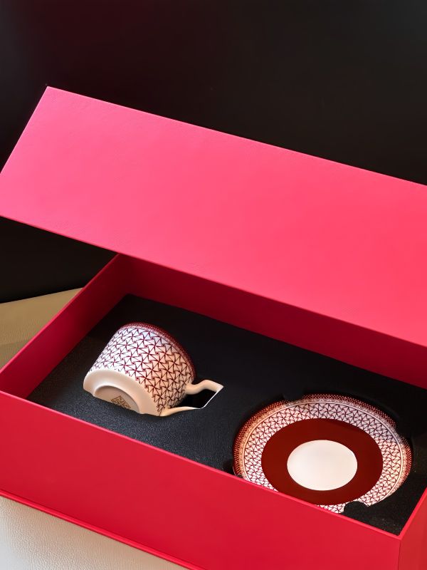 Oriental Romance Coffee Cup & Saucer Gift Set