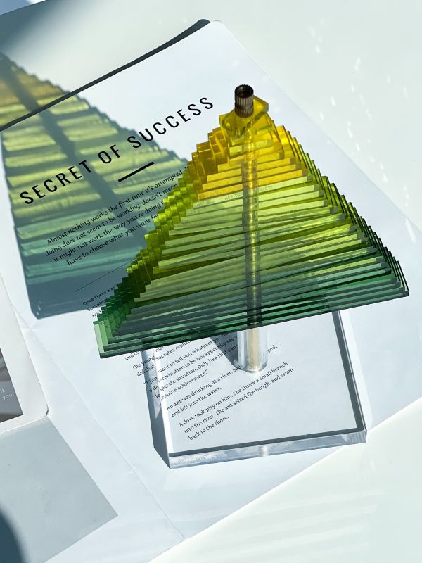  How a Singapore Design Firm Used Acrylic Christmas Trees as Client Gifts & Event Souvenirs
