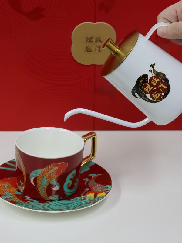 Custom Carp Cup Set Logo Print