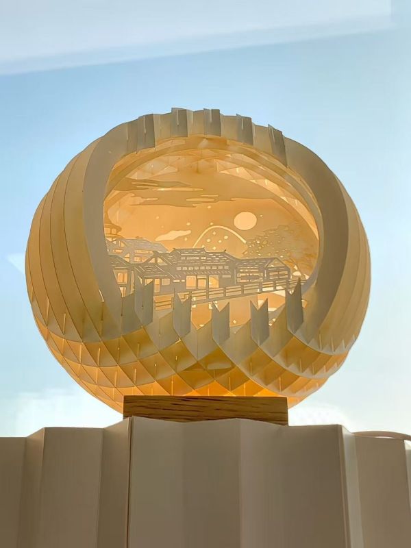  Custom Paper-Cut Lantern as Donor Appreciation Gift for Cultural Institution in Singapore, Malaysia & Thailand
