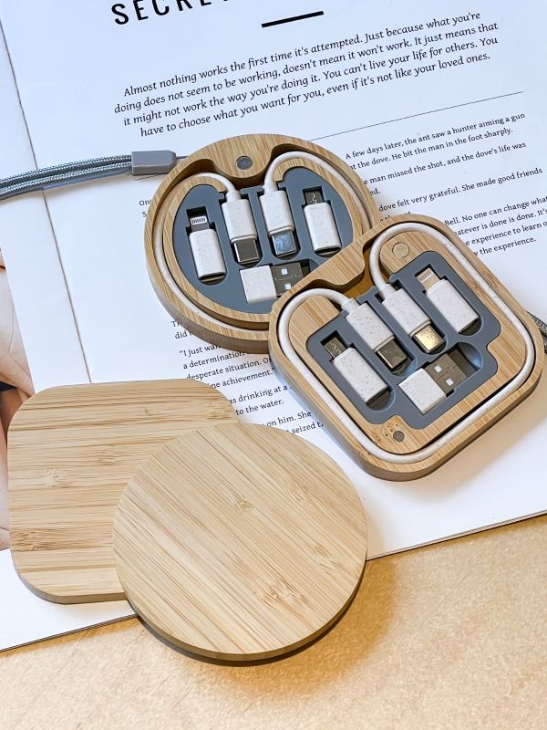 Custom Cable Organizer Laser Engraved