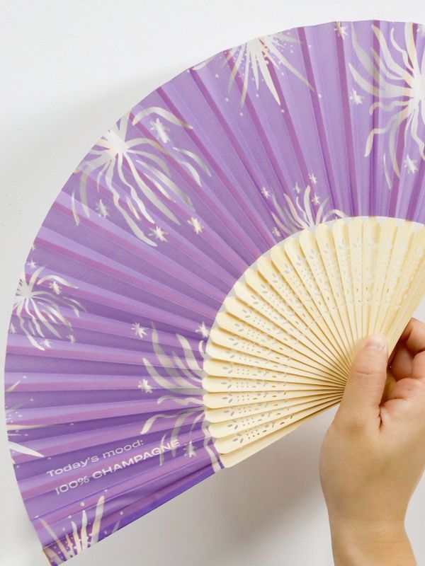 Reorder Purple Fans for Seasonal Updates