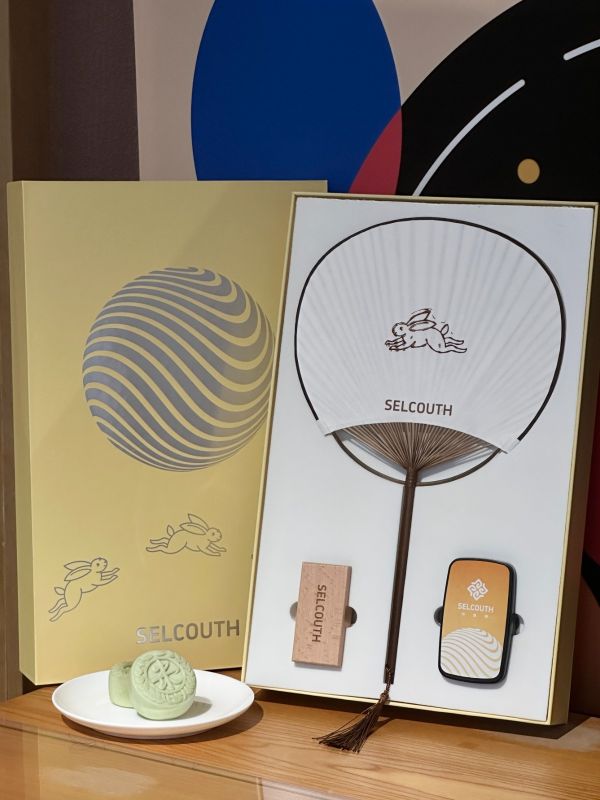  Custom Fan & Stamp Gift Box as VIP Cultural Gift for Institution in Singapore, Malaysia & Thailand