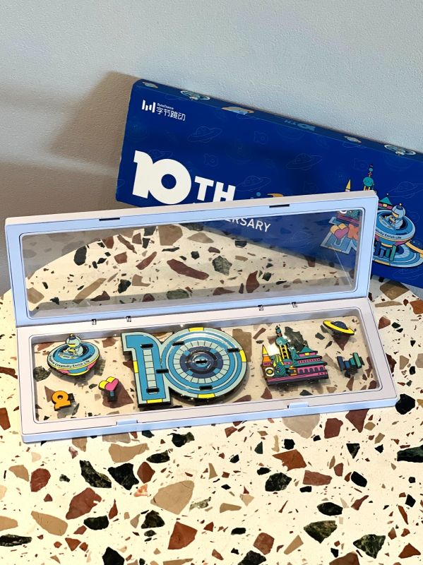  Custom 3D Puzzle Badge as 10-Year Anniversary Gift for Creative Studio in Singapore, Malaysia & Thailand