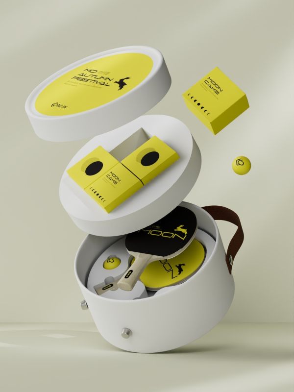  Custom Ping Pong Gift Box as Employee & Member Gift for Fitness Brand in Singapore, Malaysia & Thailand