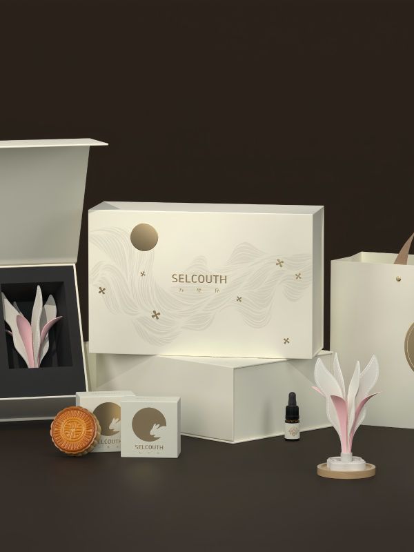 Corporate Leather & Wood Gift Box