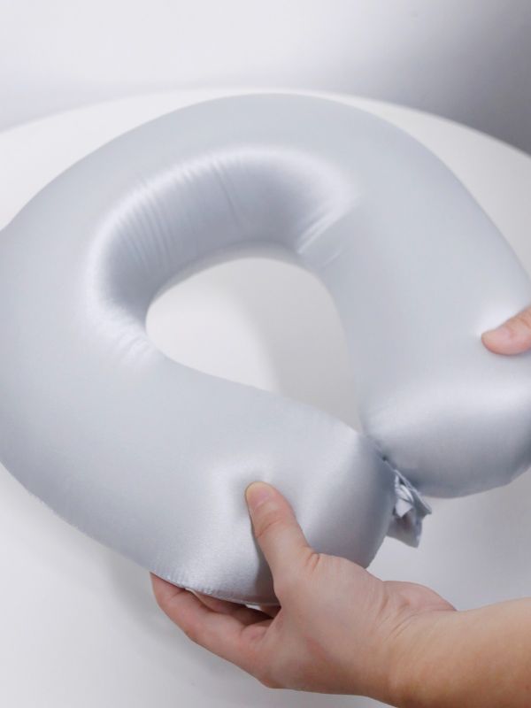  Custom Silk Travel Neck Pillow as VIP Mileage Gift for International Airline in Singapore, Malaysia & Thailand